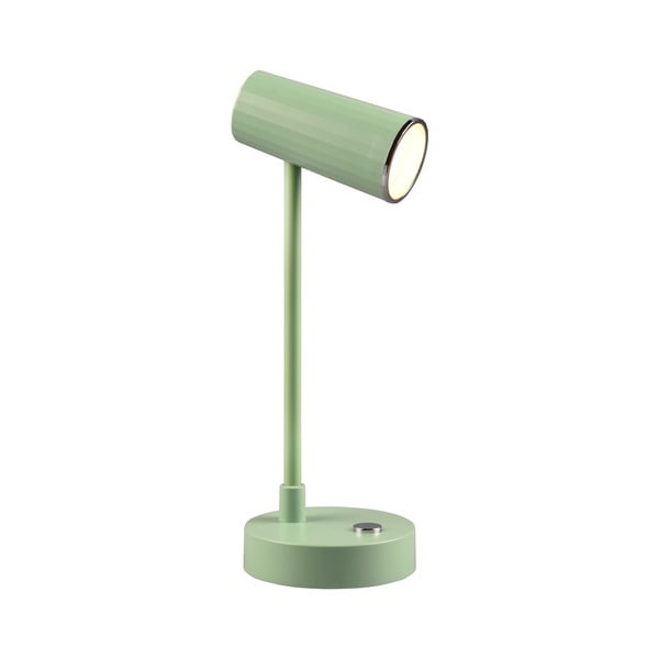 Lampada da tavolo dimmerabile a LED verde chiaro (altezza 28 cm) Lenny - Trio-image-1