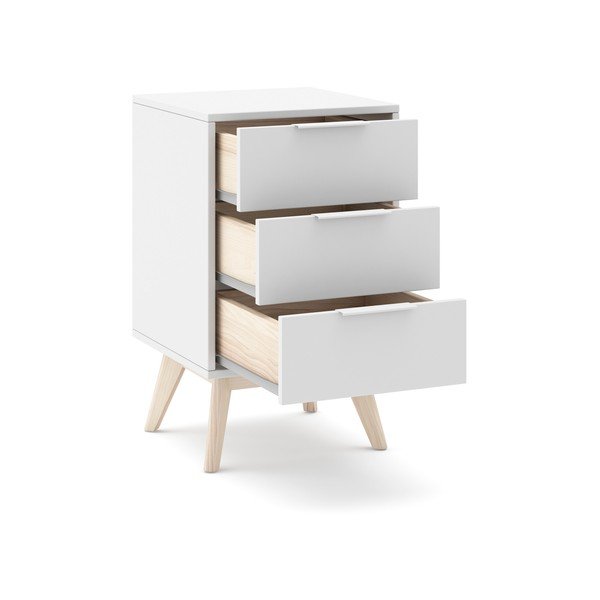 Comodino bianco Campus - Marckeric-image-3