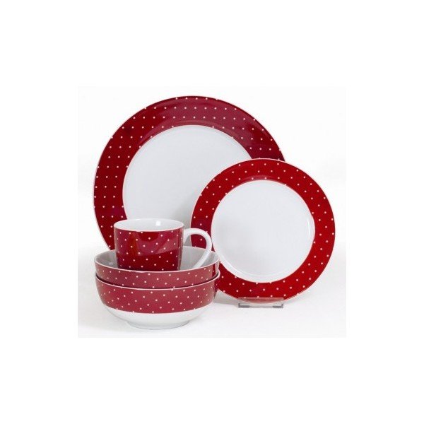 Porcelánový set Twinkle, 16 ks