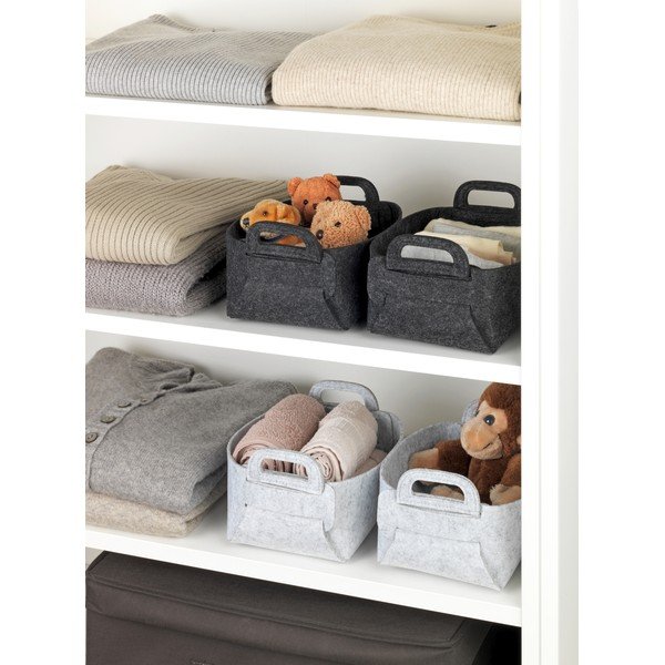 Cestini in stoffa in set da 2 Nina - Wenko-image-4