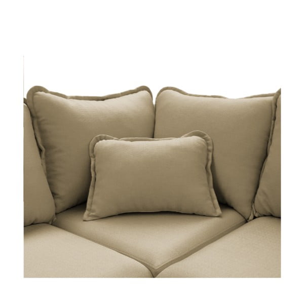 Divano angolare beige (angolo sinistro) Beata - Ropez-image-1