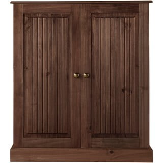 Madia in legno di pino marrone 100x34 cm Mille - Støraa