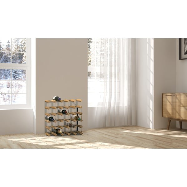 Portabottiglie in rovere per 30 bottiglie - RTA-image-3