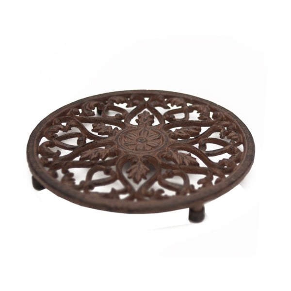 Tappetino in metallo per pentole calde Fiore - Antic Line