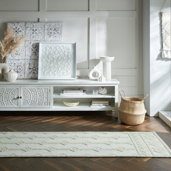 Tappeto beige lavabile 60x218 cm Verve Shyla - Flair Rugs-image-1