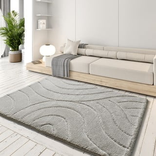Tappeto in grigio chiaro 60x120 cm Molier – Universal