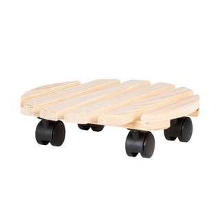 Supporto rotante per vaso in legno ø 29 cm (altezza totale 8 cm) Indoor & Outdoor – Esschert Design
