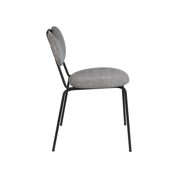 Sedie da pranzo grigie in set di 2 Aspen - White Label-image-3