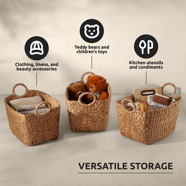 Cesto in vimini 56x37x31,5 cm Caracas XXL – Compactor-image-4