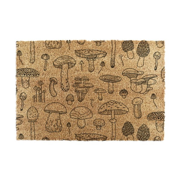 Zerbino in fibre di cocco 60x90 cm Mushrooms – Artsy Doormats