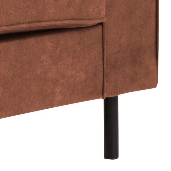 Divano in similpelle marrone cognac , 193 cm Jesolo - Actona-image-2