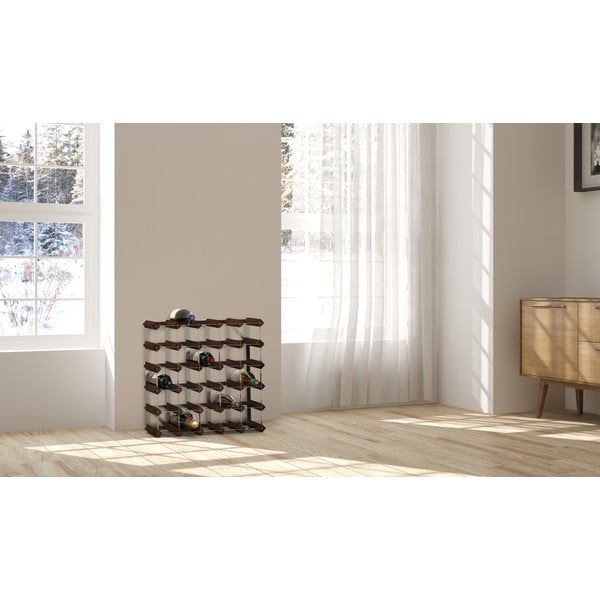 Portabottiglie in legno di frassino per 30 bottiglie - RTA-image-3