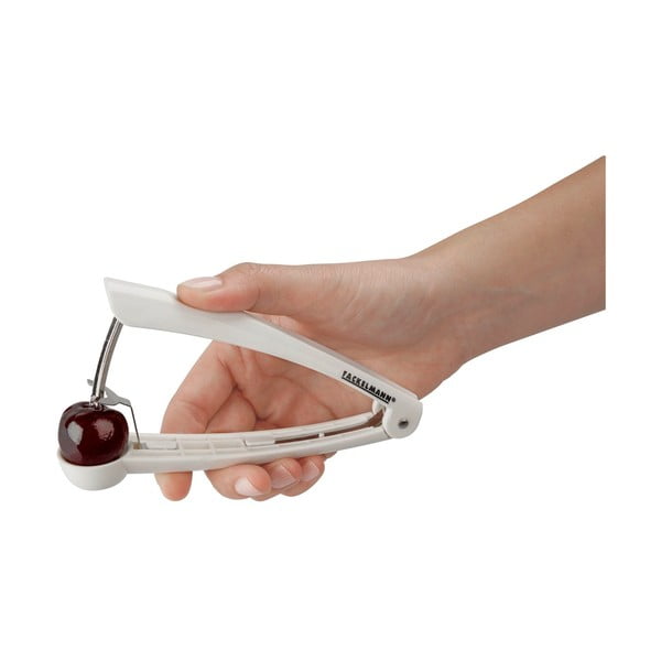 Snocciolatore di ciliegie Arcadalina con elastico di protezione - Fackelmann-image-3