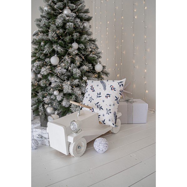 Cuscino decorativo con motivo natalizio 45x45 cm Merry Blue Christmas - Butter Kings-image-1