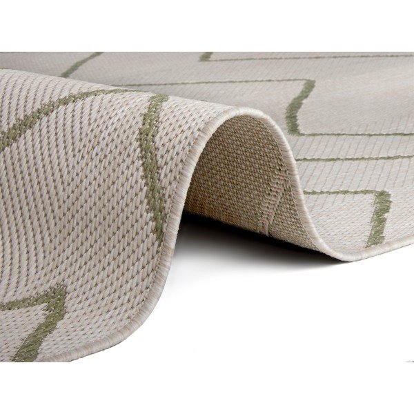Tappeto per esterni verde e beige Lisbona, 200 x 290 cm - Ragami-image-2