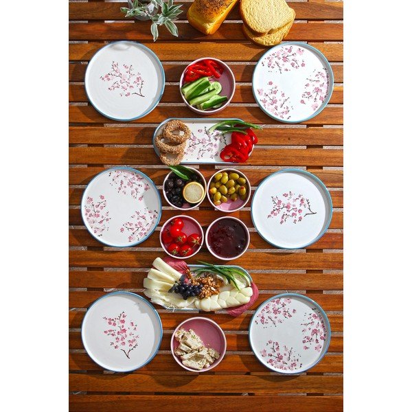 Set da pranzo in ceramica 14 pezzi - Hermia-image-1