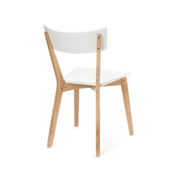 Set di 2 sedie da pranzo Kyra bianche - Tomasucci-image-3