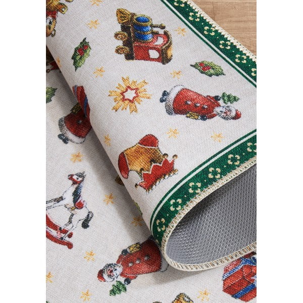 Tappeto verde con motivo natalizio 50x80 cm Green Christmas - Villeroy&Boch-image-4