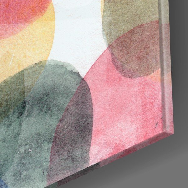 Pittura su vetro , 46 x 72 cm Watercolor - Insigne-image-2