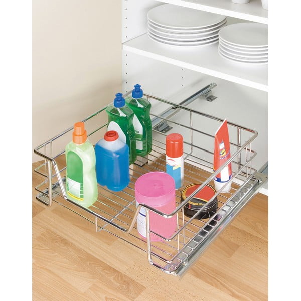 Ripiano estraibile in acciaio inox Slide, 51 x 40 cm - Maximex-image-2