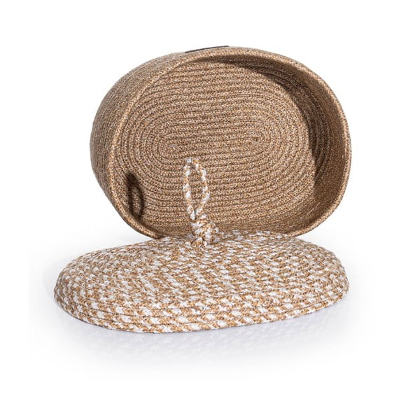 Scatola decorativa in tessuto con coperchio - Mioli Decor-image-2