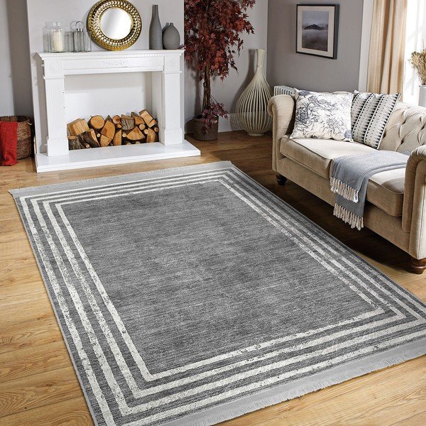 Tappeto grigio 80x150 cm - Mila Home-image-2