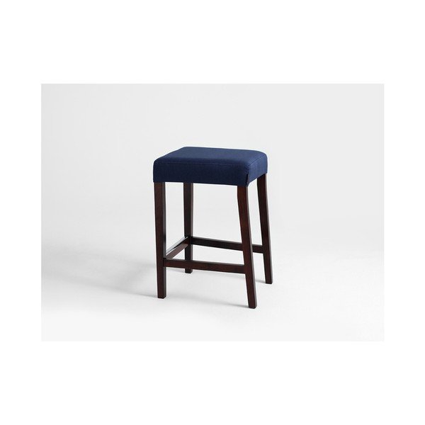 Sgabello da bar in noce a getto d'inchiostro Wilton, forma personalizzata - CustomForm-image-1