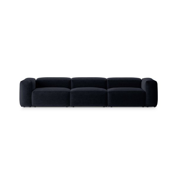 Divano blu scuro 364 cm Bergamo – Cosmopolitan Design