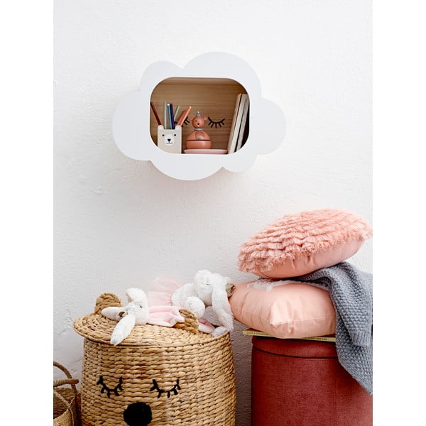 Cestino per bambini in giacinto d'acqua con coperchio , ⌀ 42 cm - Bloomingville Mini-image-1