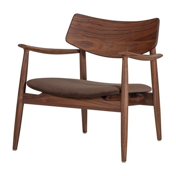 Poltrona in legno marrone Bask – WOOOD