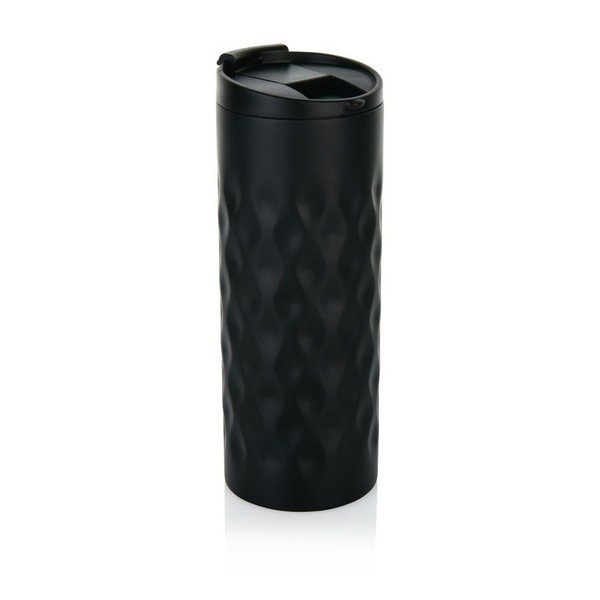 Černý termohrnek XD Design Geometric, 350 ml