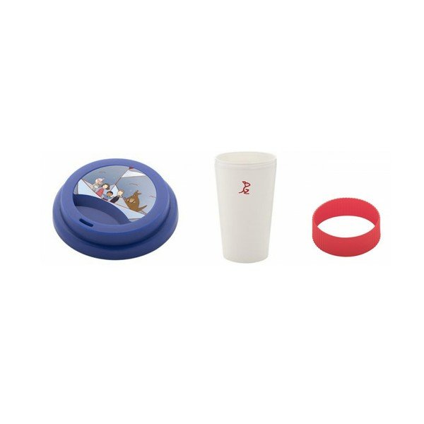 Tazza da viaggio con coperchio KlokArt Creacup, 400 ml - KLOKART
