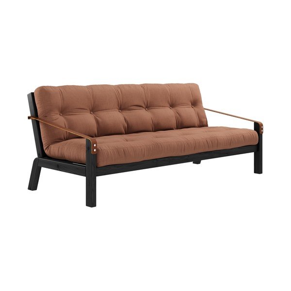 Divano variabile nero/marrone argilla Poetry - Karup Design-image-3