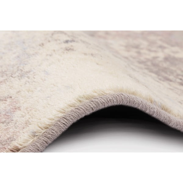 Tappeto in lana rosa chiaro 160x240 cm Fizz - Agnella-image-2