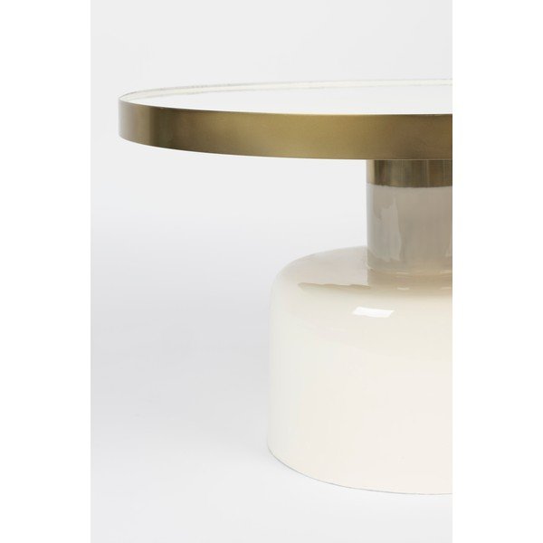 Tavolino rotondo in metallo ø 60 cm Glam – Zuiver-image-4