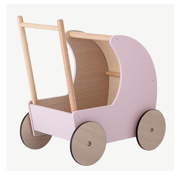 Dětský dřevěný kočárek Bloomingville Toy Pram