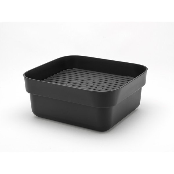 Scolapiatti con contenitore in plastica in grigio scuro SinkSide - Brabantia-image-2