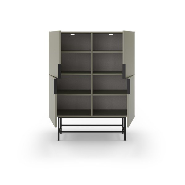 Mobile verde-grigio 100x128 cm Eldia - Marckeric-image-2