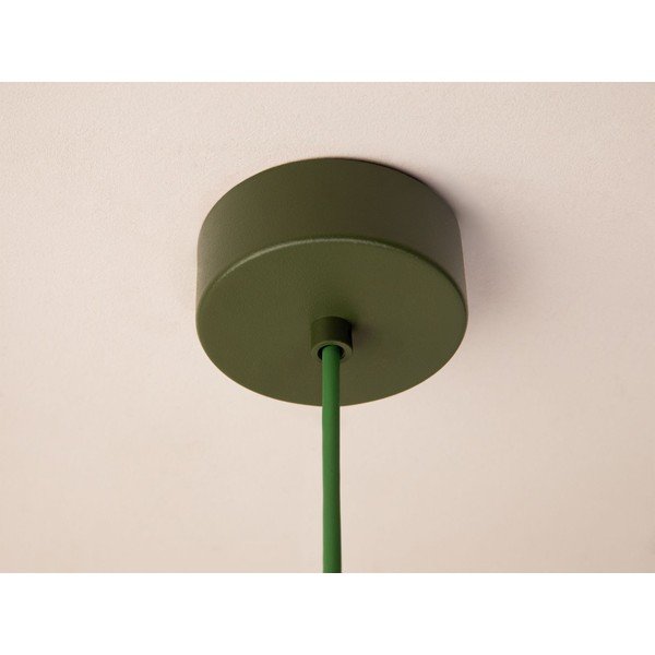 Lampadario verde in metallo ø 30 cm Ori – Micadoni -image-4