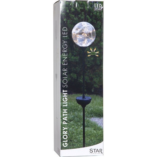 Apparecchio solare a LED adatto all'esterno , ø 12 cm Glory - Star Trading-image-3
