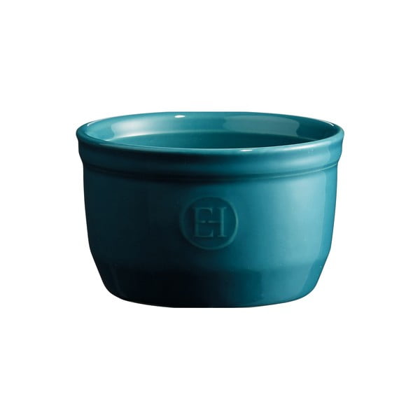 Tyrkysově modrá formička ramequin Emile Henry N°10, ⌀ 10 cm