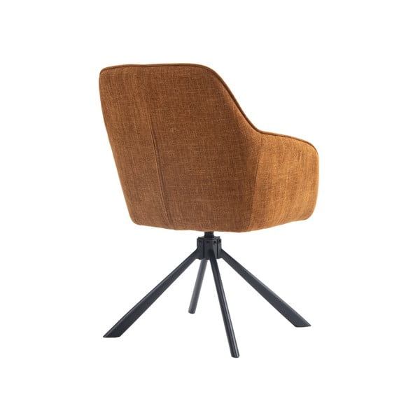 Set di sedie da pranzo arancione in imbottito 2 pz Avola – Unique Furniture-image-4