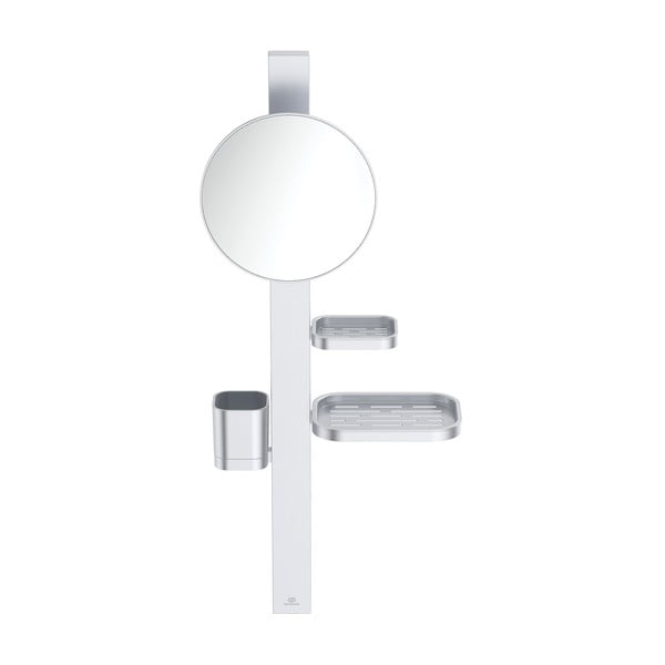 Mensola da bagno da  parete   in metallo argentata opaca ALU+ - Ideal Standard