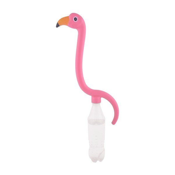Růžové plastové kropítko ve tvaru plameňáka Esschert Design