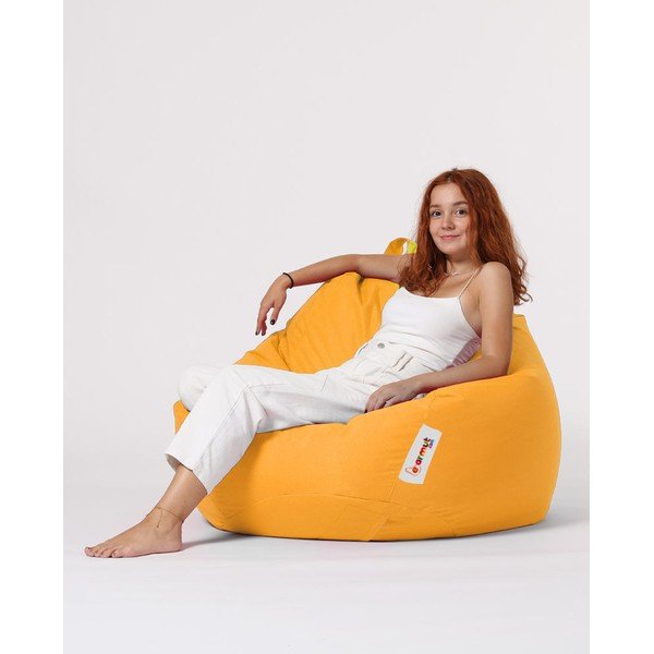 Borsa gialla per sedersi Premium - Floriane Garden-image-2
