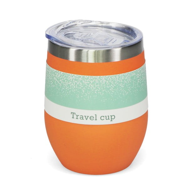 Tazza da viaggio arancione da 350 ml - Rex London-image-3
