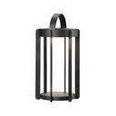 Lanterna LED nera da esterno su USB (altezza 30 cm) Firefly - Zone