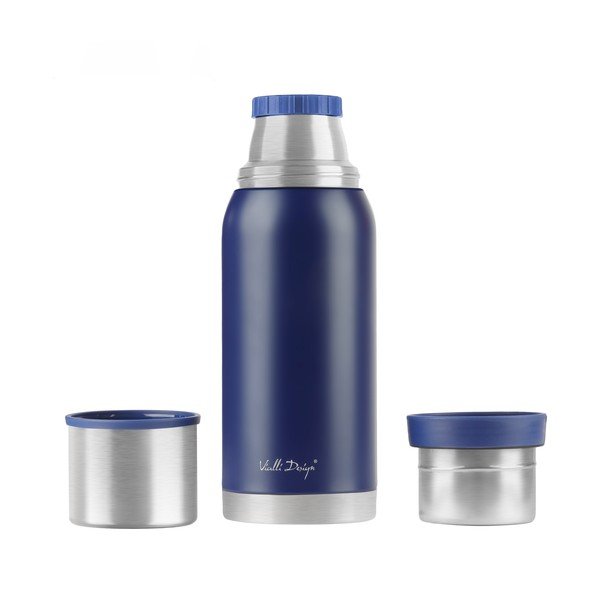 Tazza termica da viaggio blu scuro Fuori, 1 l - Vialli Design-image-2