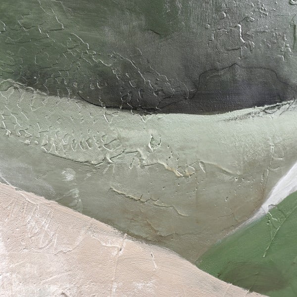 Quadro dipinto a mano 90x120 cm Green Field - Malerifabrikken-image-2