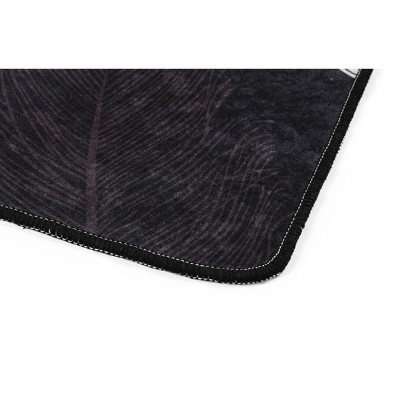 Set di tappetini per il bagno color antracite 2 pz 60x100 cm Alisan – Foutastic-image-2